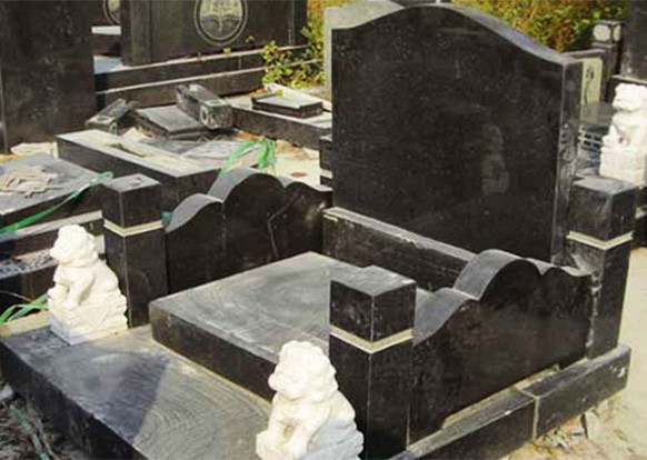 石狮碑（传统立碑）